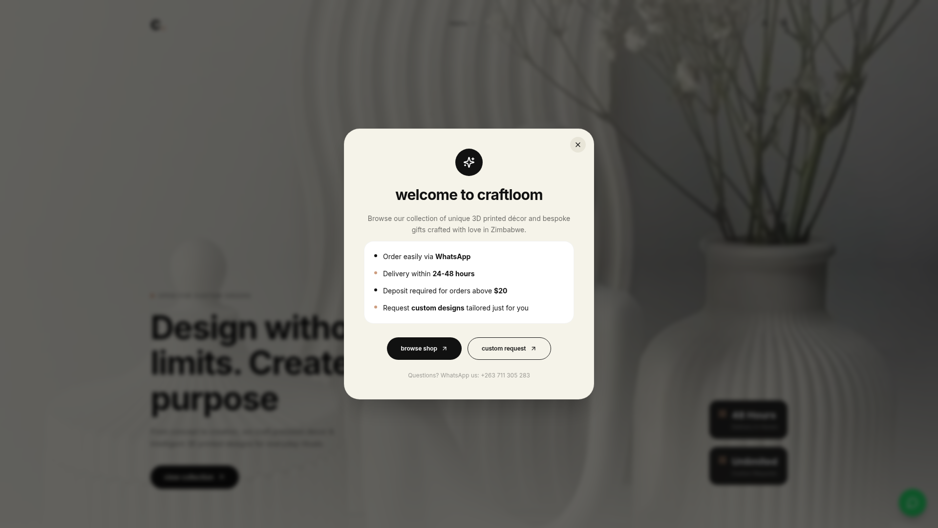 CraftLoom — E-commerce preview