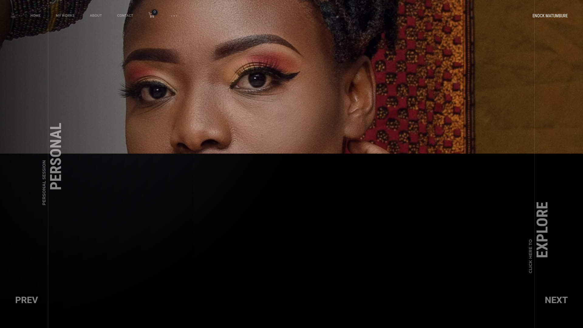 Enock Matumbure — Portfolio Website preview