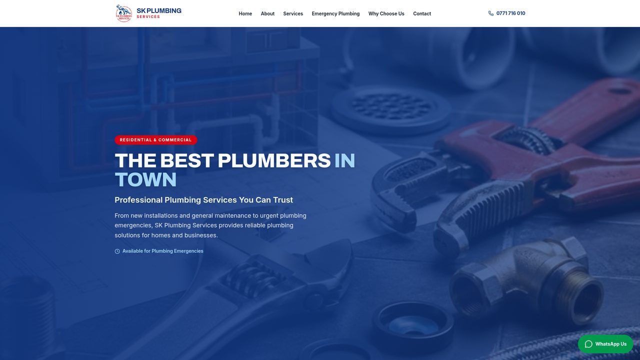 SK Plumbing Services — Plumbing Services preview