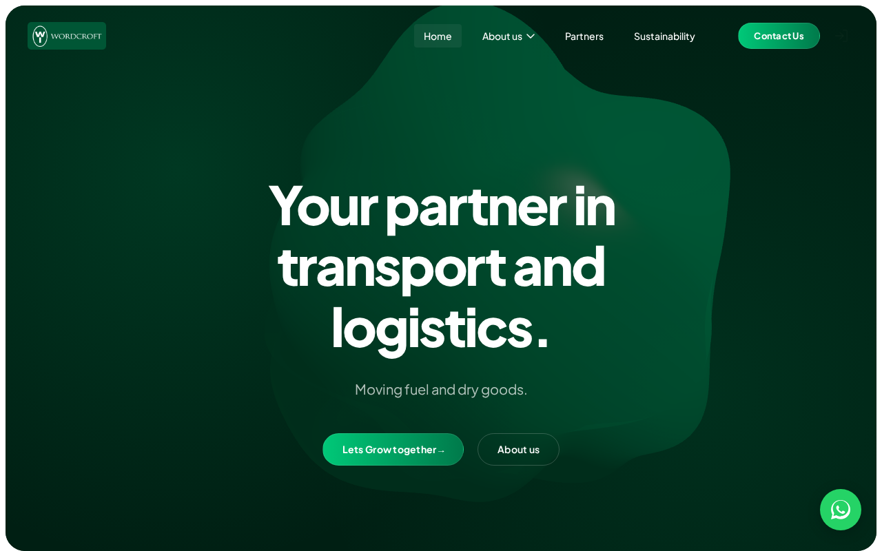 Wordcroft — Transport & Logistics preview